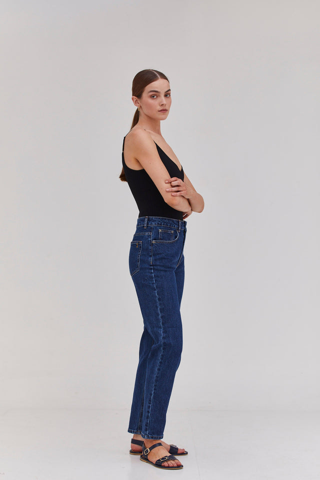 Straight Denim Indigo