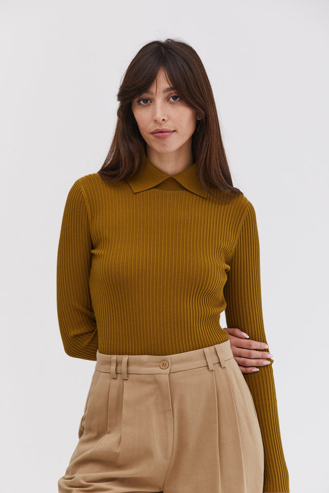 Eva Turtleneck Bronze