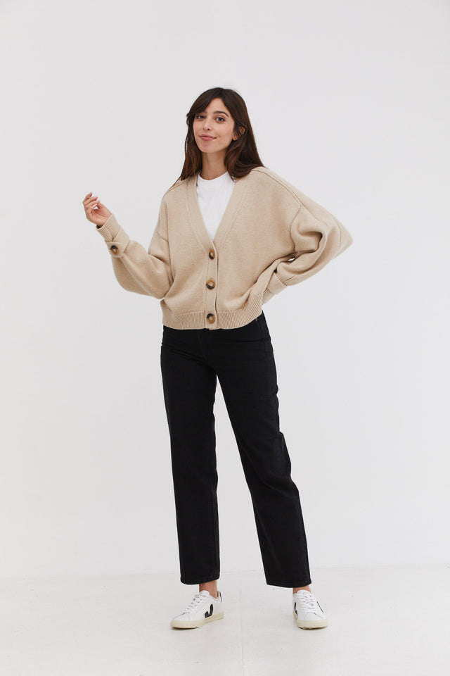 Mia Cardigan Beige