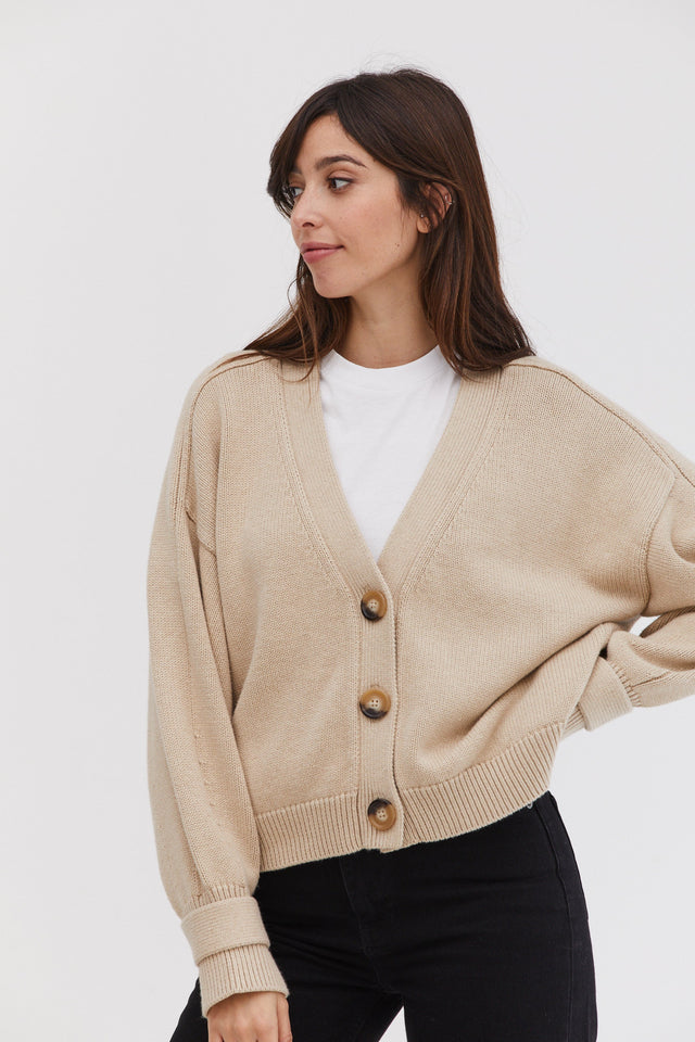 Mia Cardigan Beige