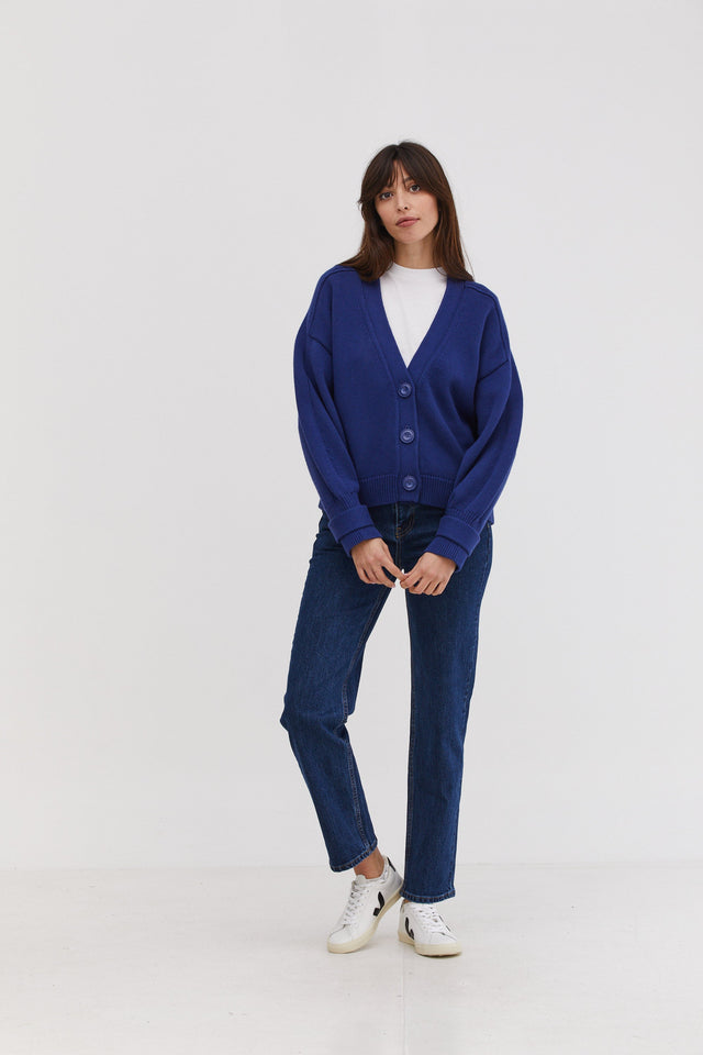 Mia Cardigan Blue