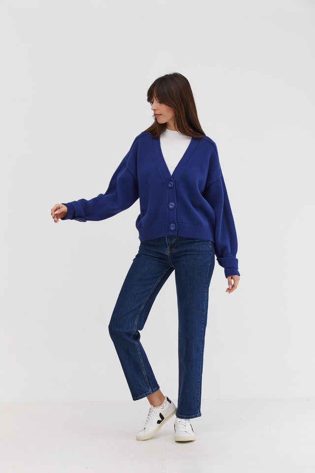 Mia Cardigan Blue