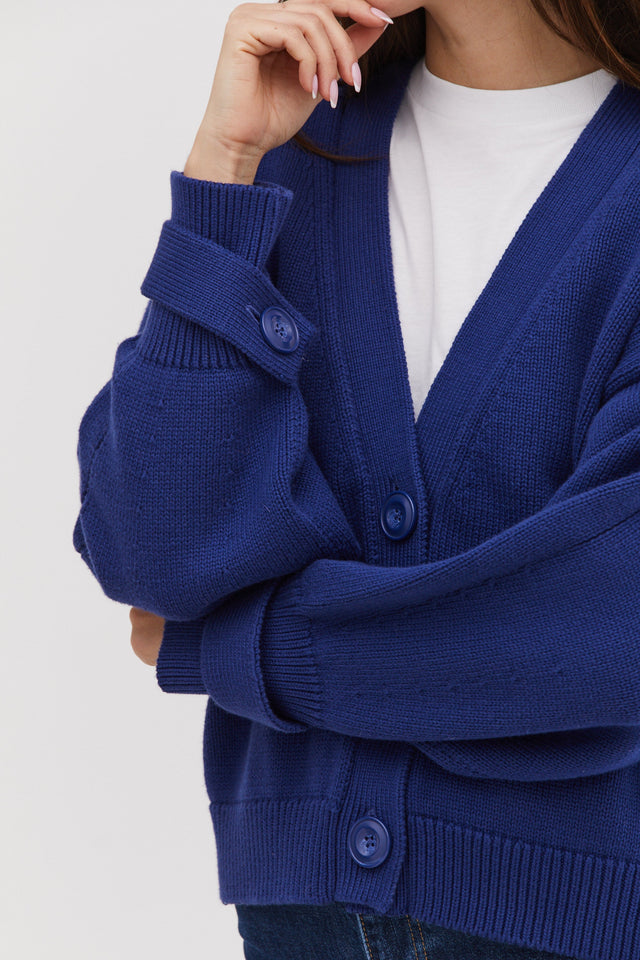 Mia Cardigan Blue