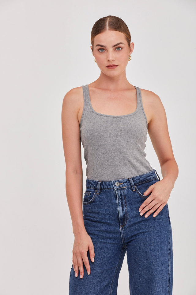 Sol Tank Top Grey